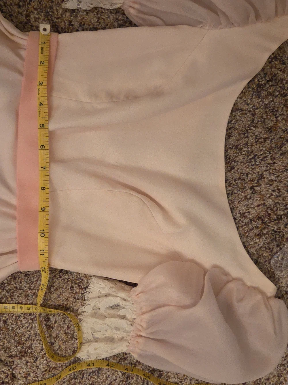 Light Pink Formal Dress - Picture 9 of 12